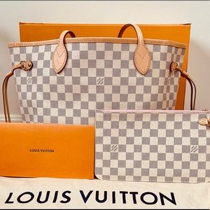 🎀 100% Authentic, Louis Vuitton Neverfull MM